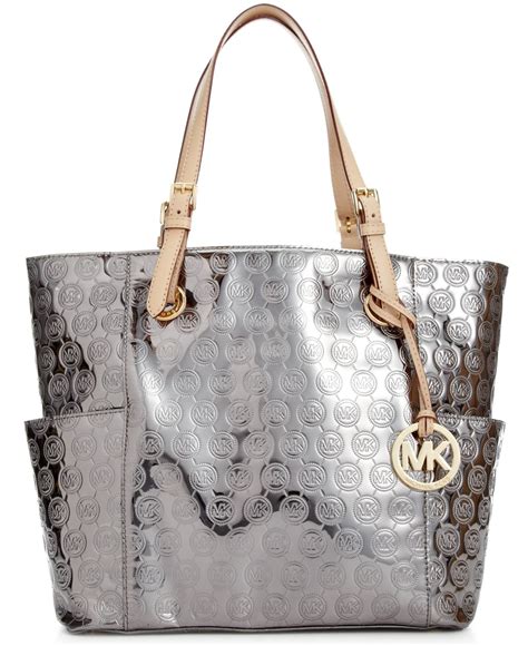 michael kors bag metallic